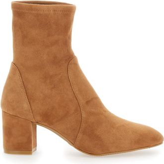 Stuart Weitzman Brown Suede Ankle Boots