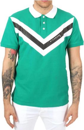 John Richmond Wimbledon Polo Shirt - Heren - Polos - Groen - L - Katoen - Tops