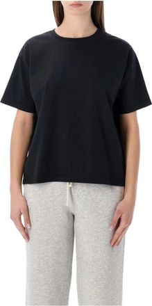 American Vintage Tops, Dames, Zwart, L, Katoen, Fizvalley T-shirt