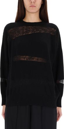 Fabiana Filippi Platinum And Mohair Knit-Donna