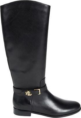Ralph Lauren Brooke Burnished Leather Riding Boot