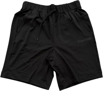 Calvin Klein Pantaloncini con coulisse e logo stampato - - Shorts - Uomo - Nero - L