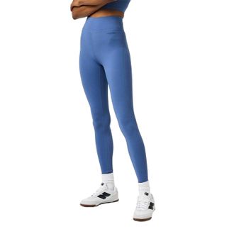 Usa Pro Dames/Dames Nylon Naadloze Legging met Hoge Taille (Bijou Blauw)