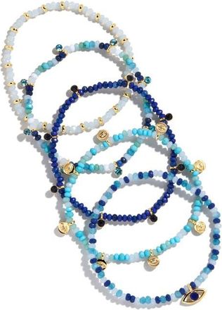 BaubleBar Evil Eye Layered Bracelet in Turquoise at Nordstrom