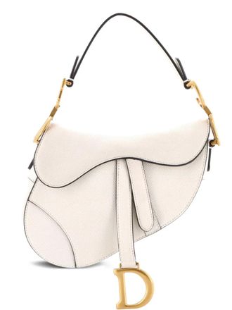 Dior Saddle Handbag Leather Mini shoulder bag - Toni neutri