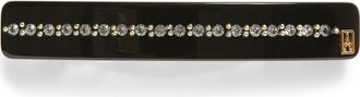 Alexandre de Paris Crystal Barrette in Black at Nordstrom