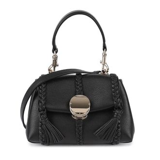 Chlo&eacute; Grained Leather Penelope Mini Soft Shoulder Bag