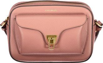 Coccinelle Pink Leather Womens Womens Bag