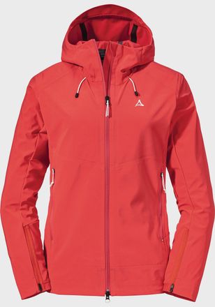 Sch&ouml;ffel Outdoorjacke SCH&Ouml;FFEL Softshell Jkt Mangart L, Damen, Gr. 36, rot (2003, rot), Oberstoff : Aussenseite: 88% Polyester 12% Elasthan Innenseite: 100% Po
