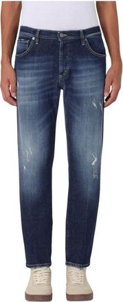 Dondup Brighton Denim Broek - Heren - Slim Fit Jeans - Blauw - W30 - Denim - Jeans