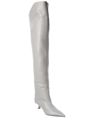 Jimmy Choo London Vari 45 Leather Over-The-Knee Boot