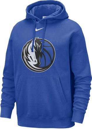 Nike Dallas Mavericks Club Nike Mens NBA Pullover Hoodie in Blue | HM9875-480