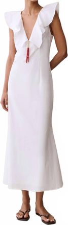 Few Moda Charm Cotton Dress In White