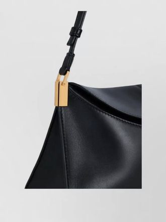 Balmain na leather clutch bag