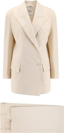 Hev&ograve; Donna, Abiti Uomo, Beige, L, new