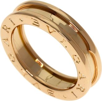 Bulgari Pink Gold (18K) Band Ring (Pre-Owned)