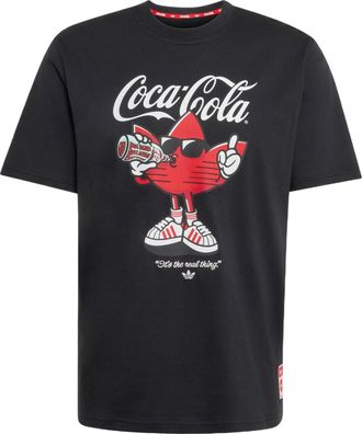 adidas x Coca Cola Classic Sport Graphic Treffle T-Shirt Asia Sizing Black KY2108