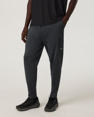 Vuori Clothing Sunday Performance Jogger Pants | Hemlock Heather | XS, Size Extra Small