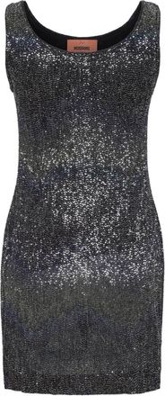 Missoni Dames, Jurken, Veelkleurig, Maat: 2XS Leer