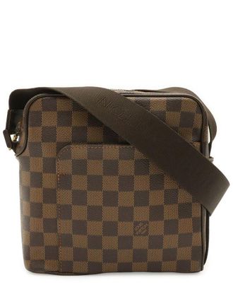 Louis Vuitton Brown Damier Olaf Pm (Authentic Pre-Loved)