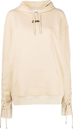 Jean Paul Gaultier Logo Cotton Hoodie