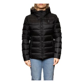 Blauer Charme Puffer Jas - Dames - Jassen - Zwart - Maat: 2XL Leer