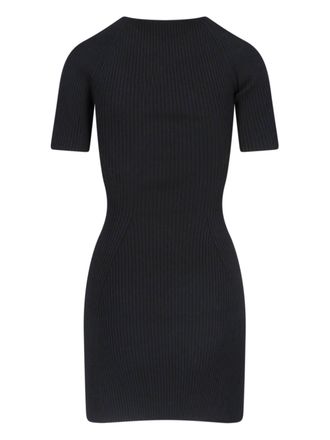 Courr&egrave;ges Womens Dresses Black Viscose