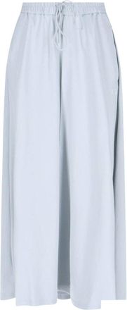 Yohji Yamamoto 3-Stripes Maxi Skirt - Blue