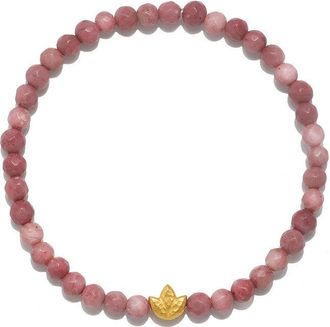 Satya Jewelry Healing Journey Rhodonite Stretch Bracelet