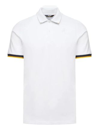 K-Way White Shirt Collar Polos