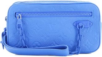 Louis Vuitton Solar Ray Pochette Volga leren clutch met monogram - Blauw