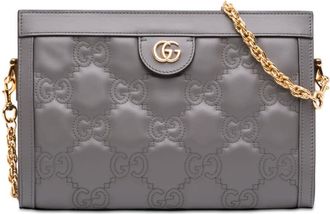 Gucci Pre-owned Gucci Small GG Marmont Matelasse Leather Ophidia Chain Bag Ladies 702200 520981