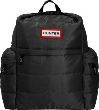 Hunter Croy Puffer Ripstop Backpack Unisex Adults Black - One Size - One Size