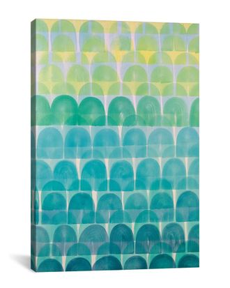iCanvas Icanvas Icanvas Rolling Aqua Canvas Artwork By Rashelle Roos