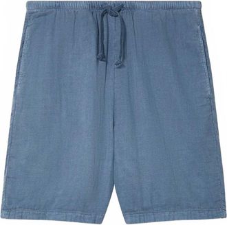 SAVE KHAKI UNITED Mens Triple Gauze Cozy Short In Union Blue