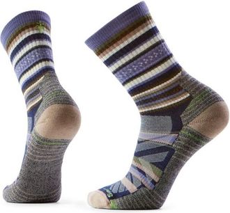 Smartwool Hike Light Cushion Panorama Crew Wandersocken - Unisex | grau