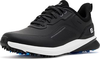 FootJoy Pro/Sl Mens Shoes Jet Black/Cobalt/White : 10.5 D - Medium, Synthetic/Textile
