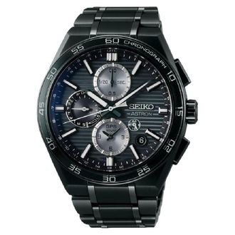 Seiko Astron GPS Solar Chronograph Quartz Mens Watch SSH179J1