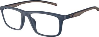 Emporio Armani Ea 3286U Optisch Montuur - Heren - Brillen - Blauw - 55 MM - Accessoires