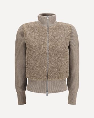 Herno Resort ribbed pure wool Cardigan Female XL