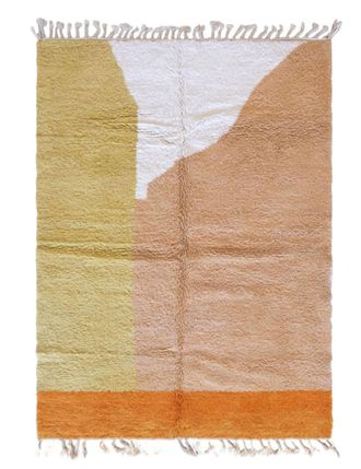 AFK Living Alfombra bereber aut&eacute;ntica y gr&aacute;fica 218 x 295 cm