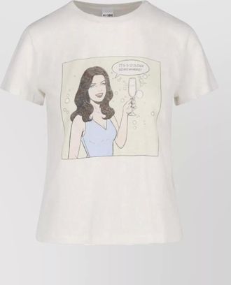 Re/Done cotton short sleeve t-shirt