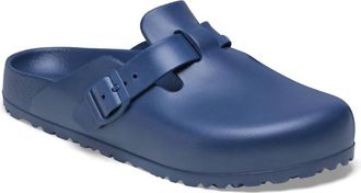 Birkenstock Womens Boston Eva Mules In Navy
