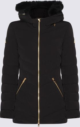 Moose Knuckles Black Nylon Down Jacket