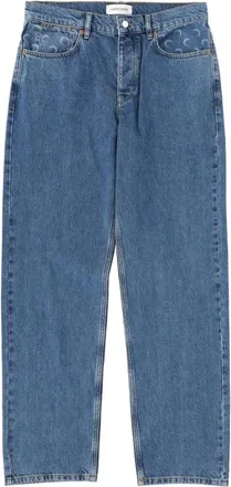 Marine Serre Jeans Denim con Stampa Moon - - Jeans - Uomo - Blu - S