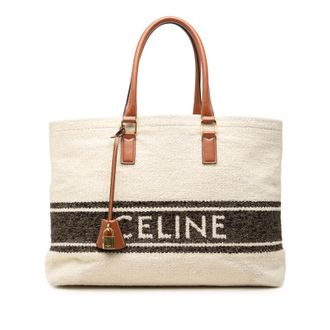 Celine Pre-owned Celine Canvas Plein Soleil Horizontal Cabas Tote Ladies HUG2WB56BAGEXJQV