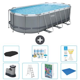 Bestway Piscina Bestway Power Steel Oval - 549x274x122 Cm - 8-piezas S599