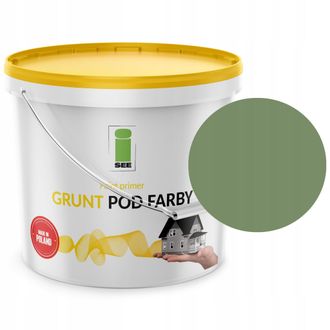 OEM Imprimaci&oacute;n De Silicona Para Pintura De Fachadas, Verde Oliva, Tono Verde, 10 L