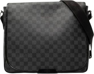 Louis Vuitton Pre-owned Cross Body Bags, male, Black, Size: ONE SIZE Pre-owned Vintage Shoulder Bag
