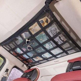 OEM Adatto Per Reti Portaoggetti Da Tetto Aiperq, Borse Portaoggetti Per Auto, Borse A Rete Universali, Reti Elastiche Per Interni Auto, Adatte Per Tetti 